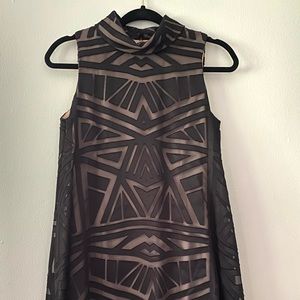Vince Camuto Art Deco Shift Dress